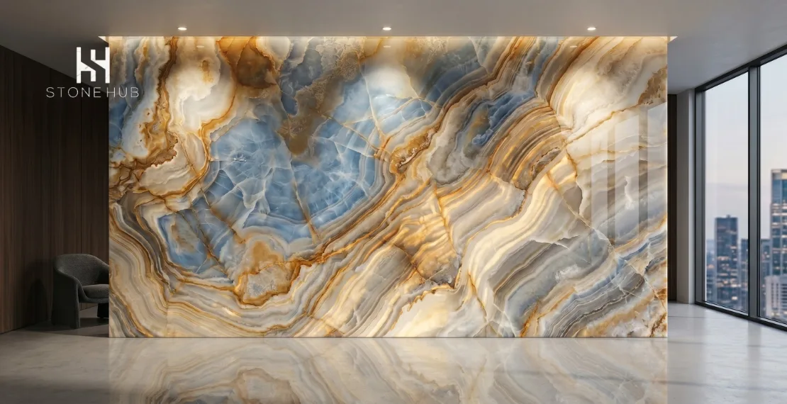 What Is Onyx Marble? Types, Uses & Design Ideas for Luxury Interiors (2026)