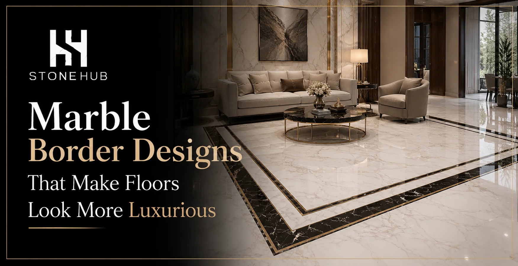 Marble Border Designs That Make Floors Look More Luxurious