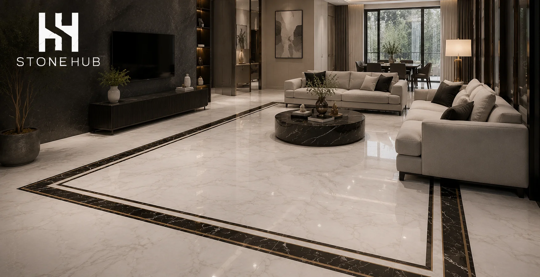 Why Marble Border Designs Are Popular in Modern Interiors