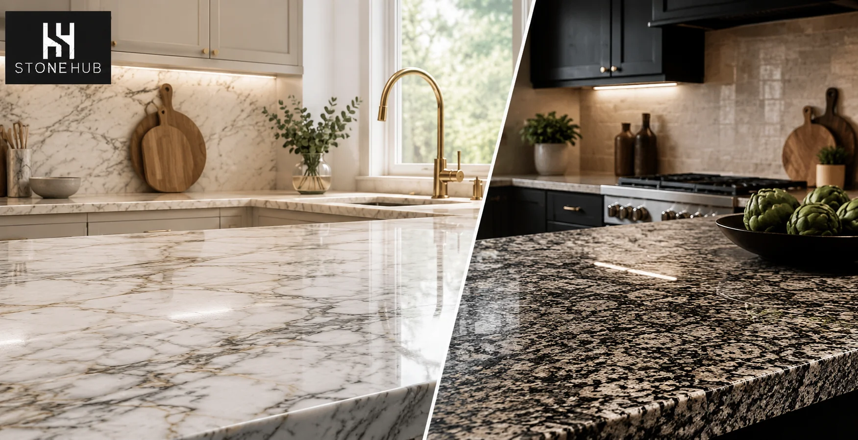Marble vs Granite for Kitchen Countertops: The Deciding Factor